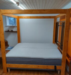 Specialfremstillet hImmelseng til elevationsseng eller alm. seng eller dobbelt